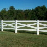 Sunnydale ranch vinyl fence