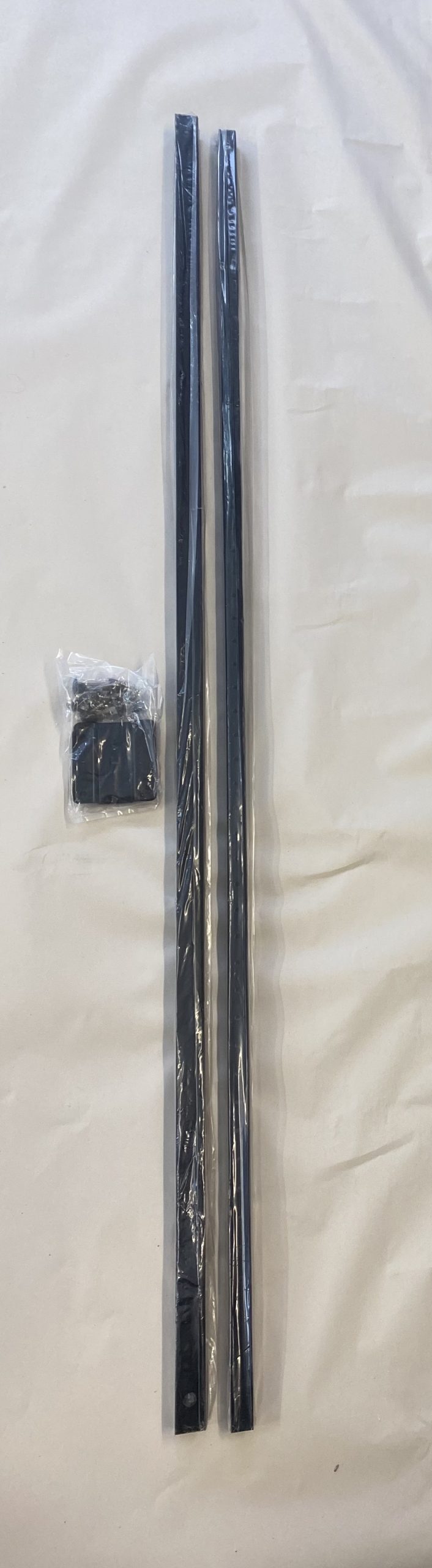 Gate Brace BLACK - Fence 'N More Supplies LTD. Vinyl - Gate Brace, Black (adjustable length)